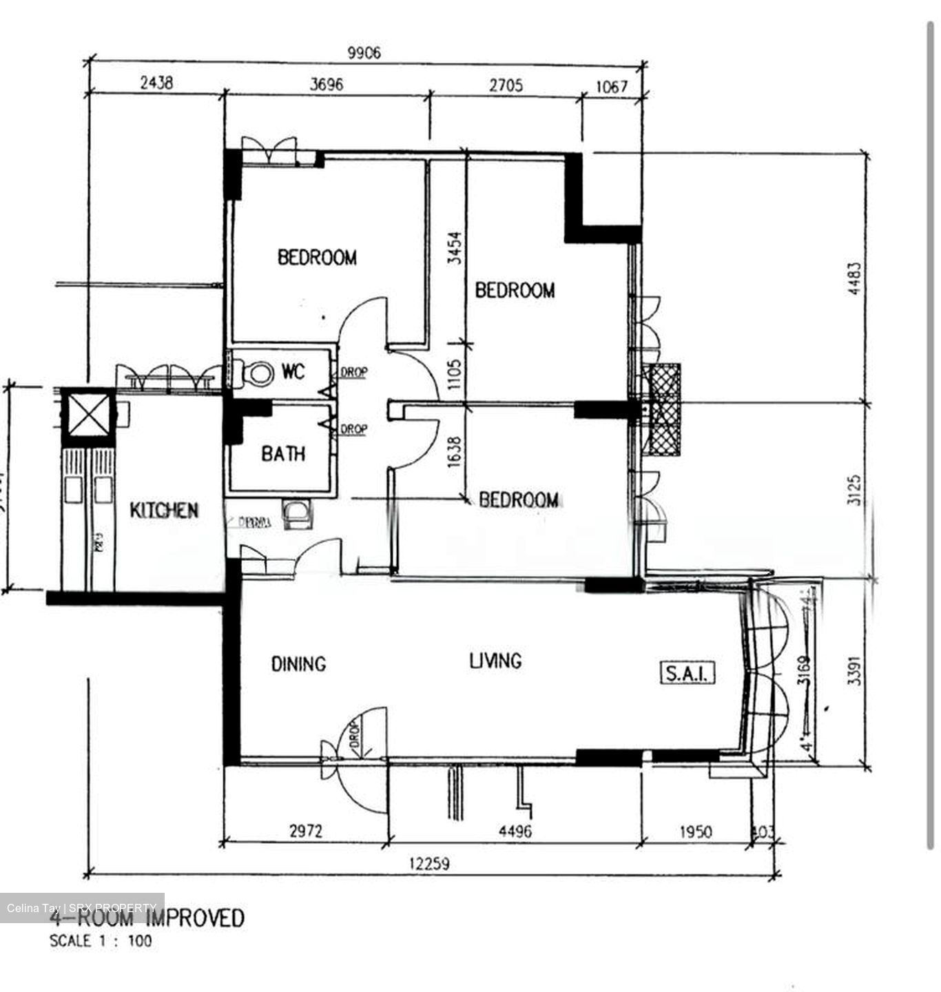 Blk 94 Whampoa View (Toa Payoh), HDB 4 Rooms #594678181
